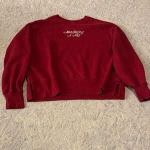 Abercrombie & Fitch Deep Red Pullover Size S/M